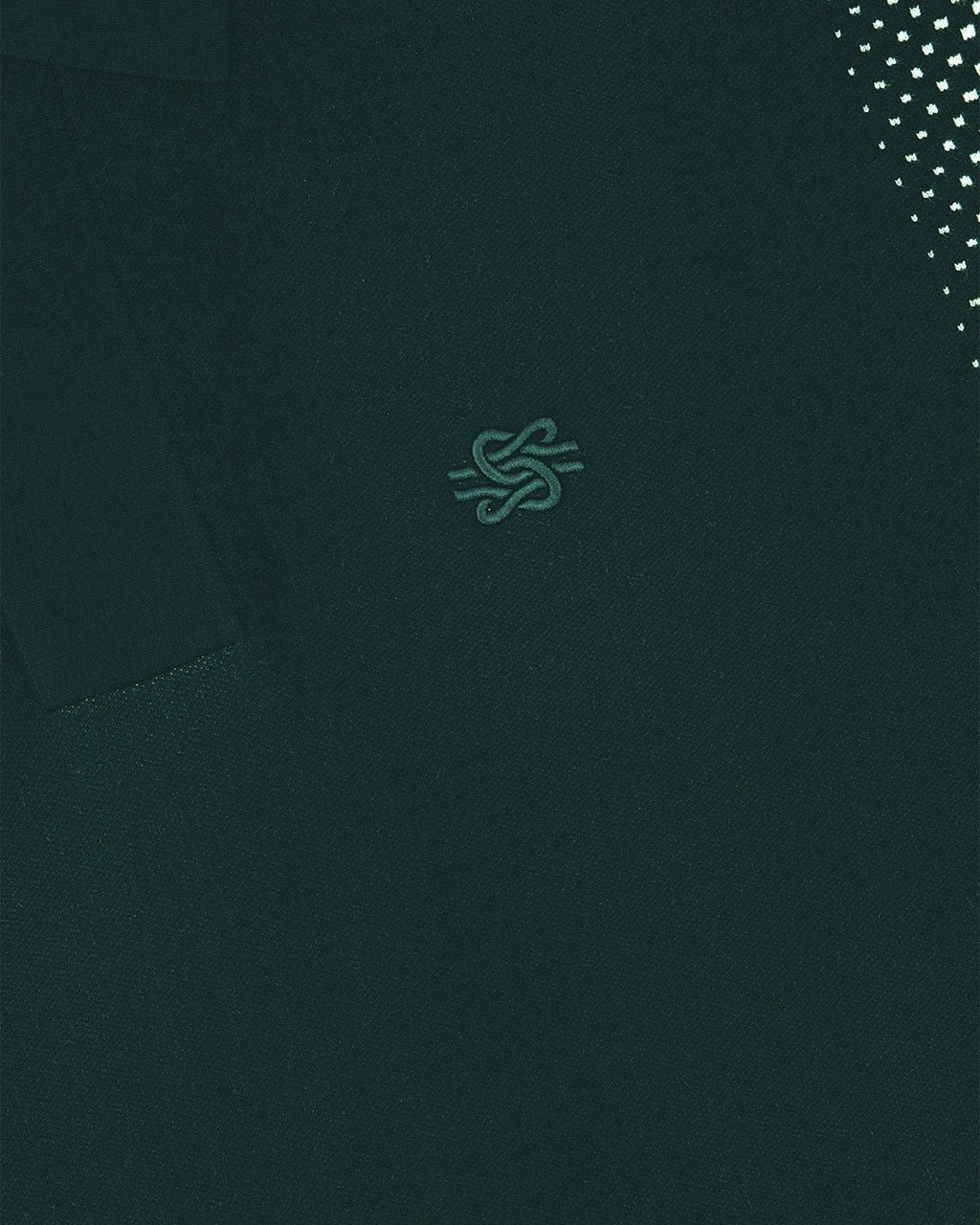 Filling Pieces Knit Shirt Rugby Pine Groen