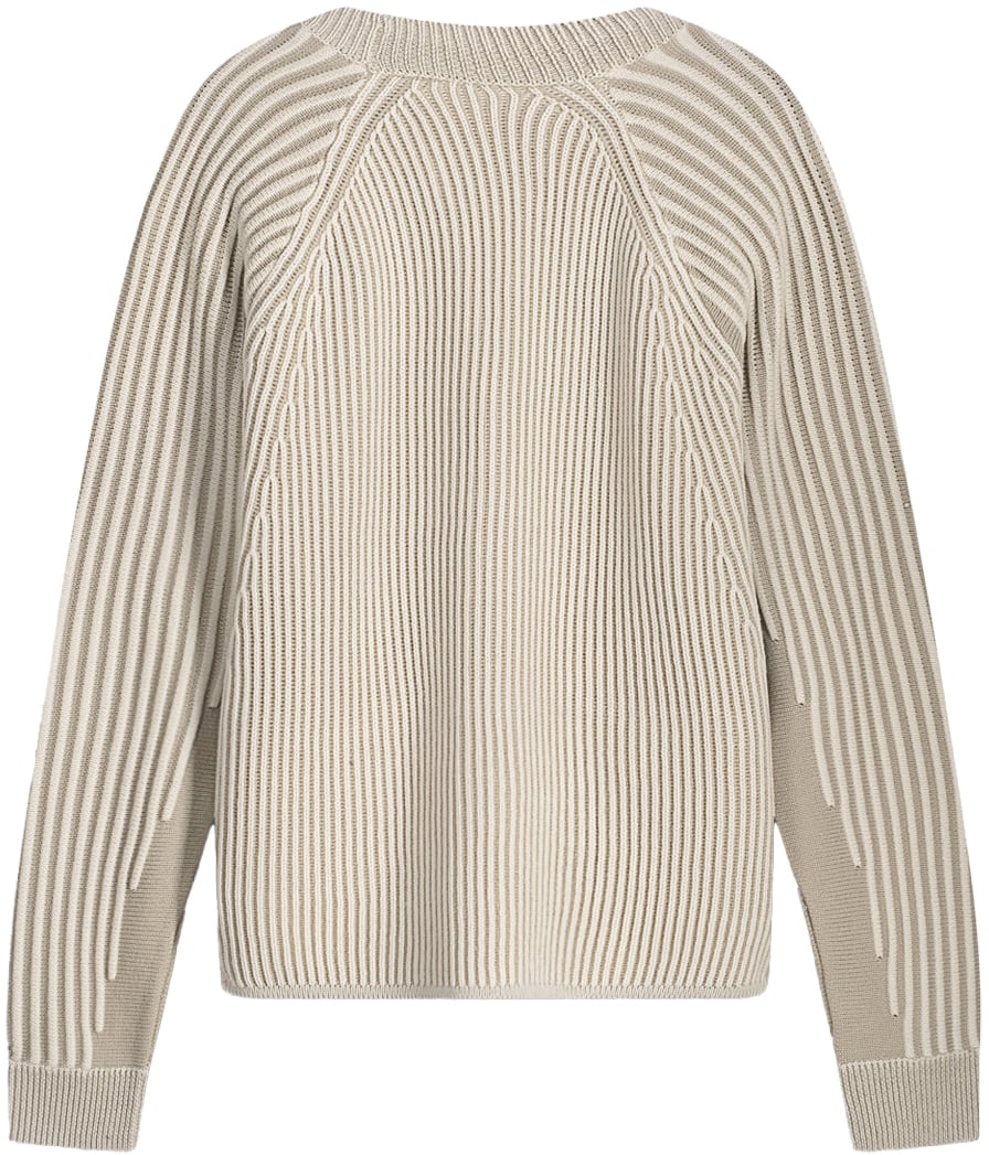 Filling Pieces Knit Cardigan Atmosphere Grijs