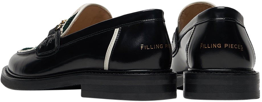 Filling Pieces Loafer Gowtu Black Zwart