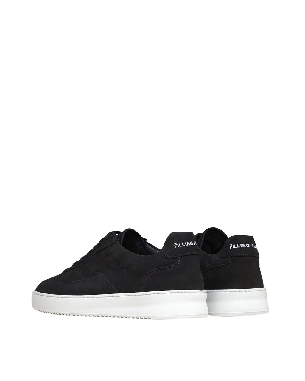 Filling Pieces Mondo 2.0 Ripple Nubuck Black Zwart