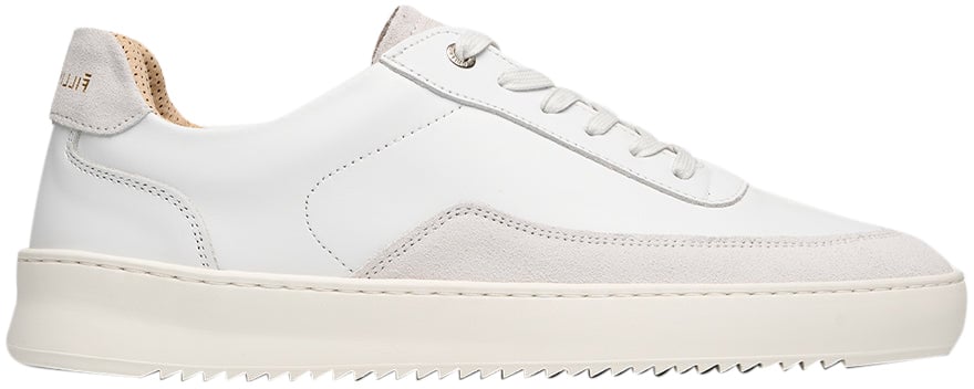 Filling Pieces Mondo Squash Suede White Wit