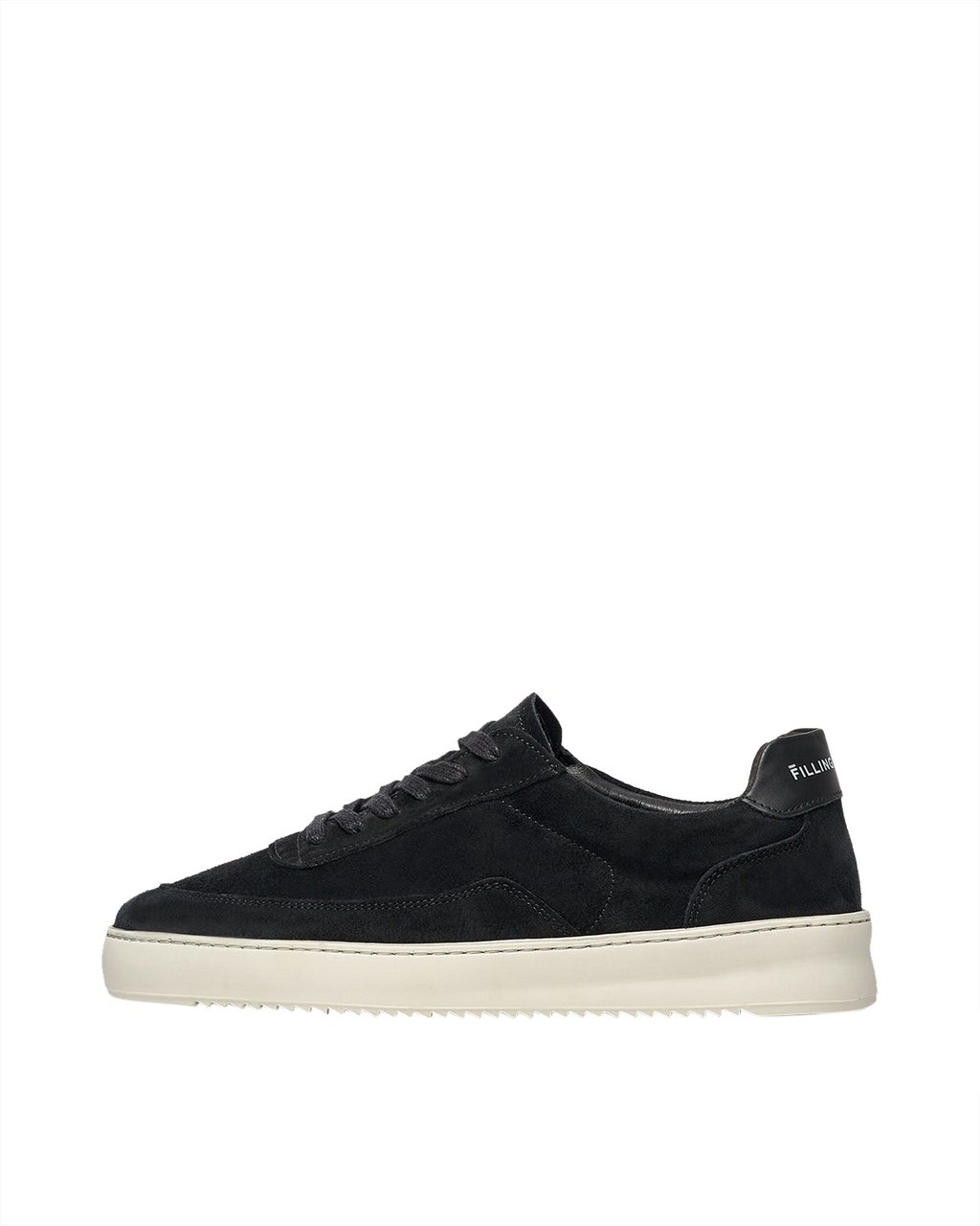 Filling Pieces Mondo Organic Suede Black Zwart