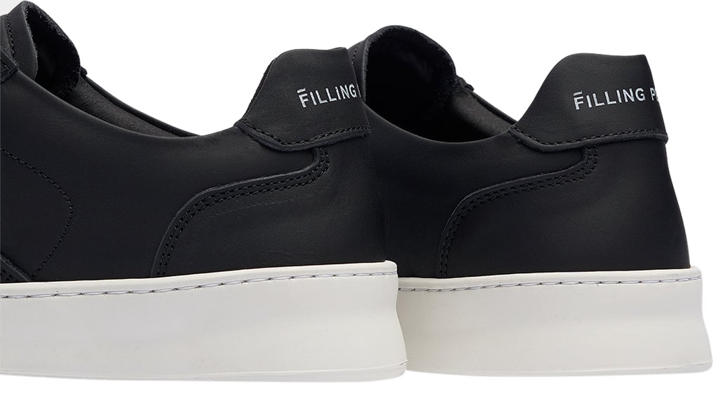 Filling Pieces Mondo Organic Nappa Black Zwart
