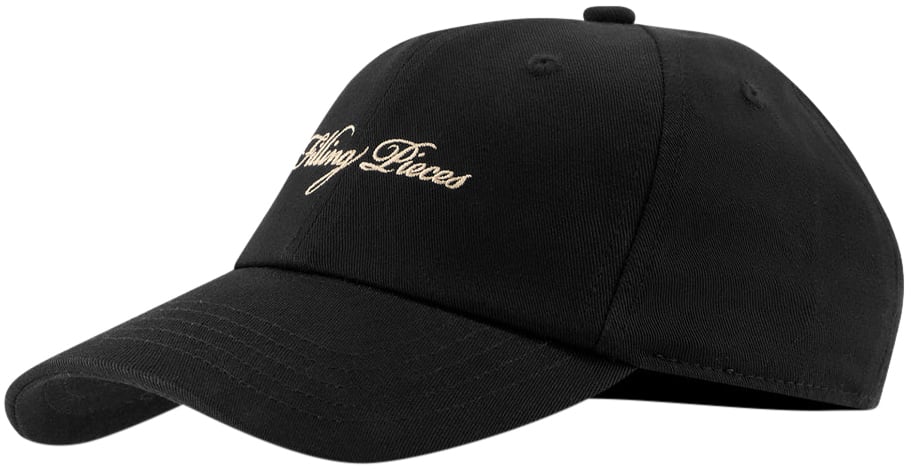 Filling Pieces Cap Script Black Zwart