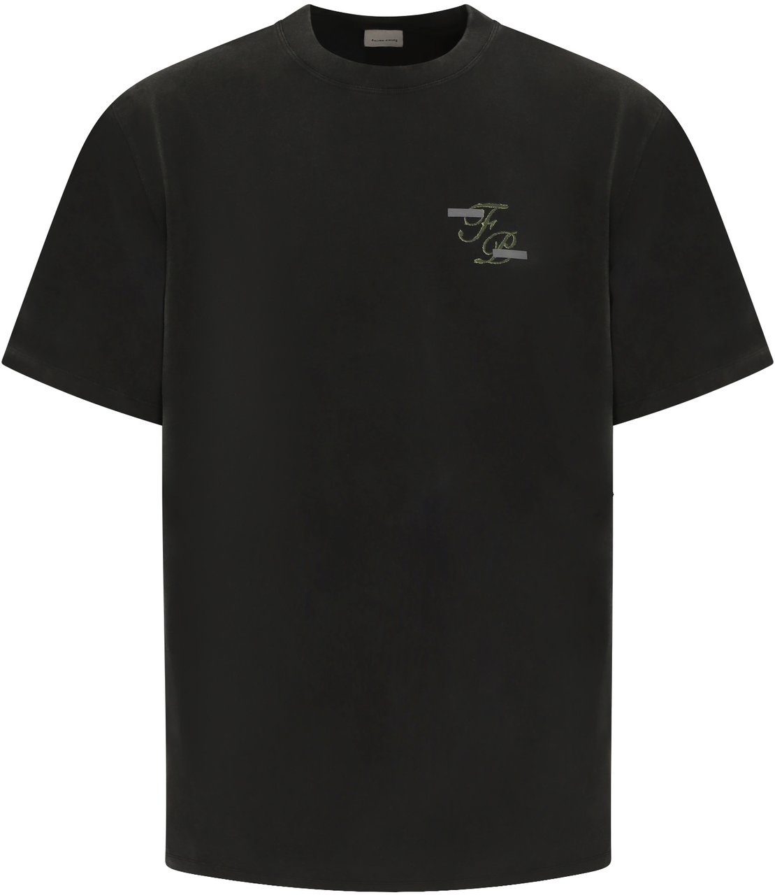 Filling Pieces Heren Topiary T-Shirt Zwart Zwart