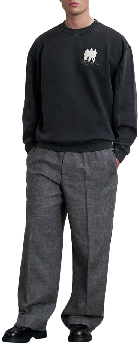 Filling Pieces Sweatshirt United by Generations Vintage Black Zwart