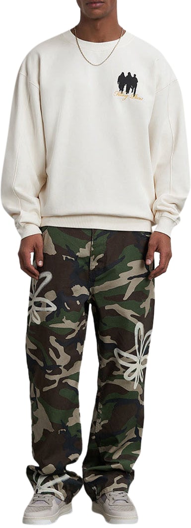 Filling Pieces Sweatshirt United by Generations Antique White Wit