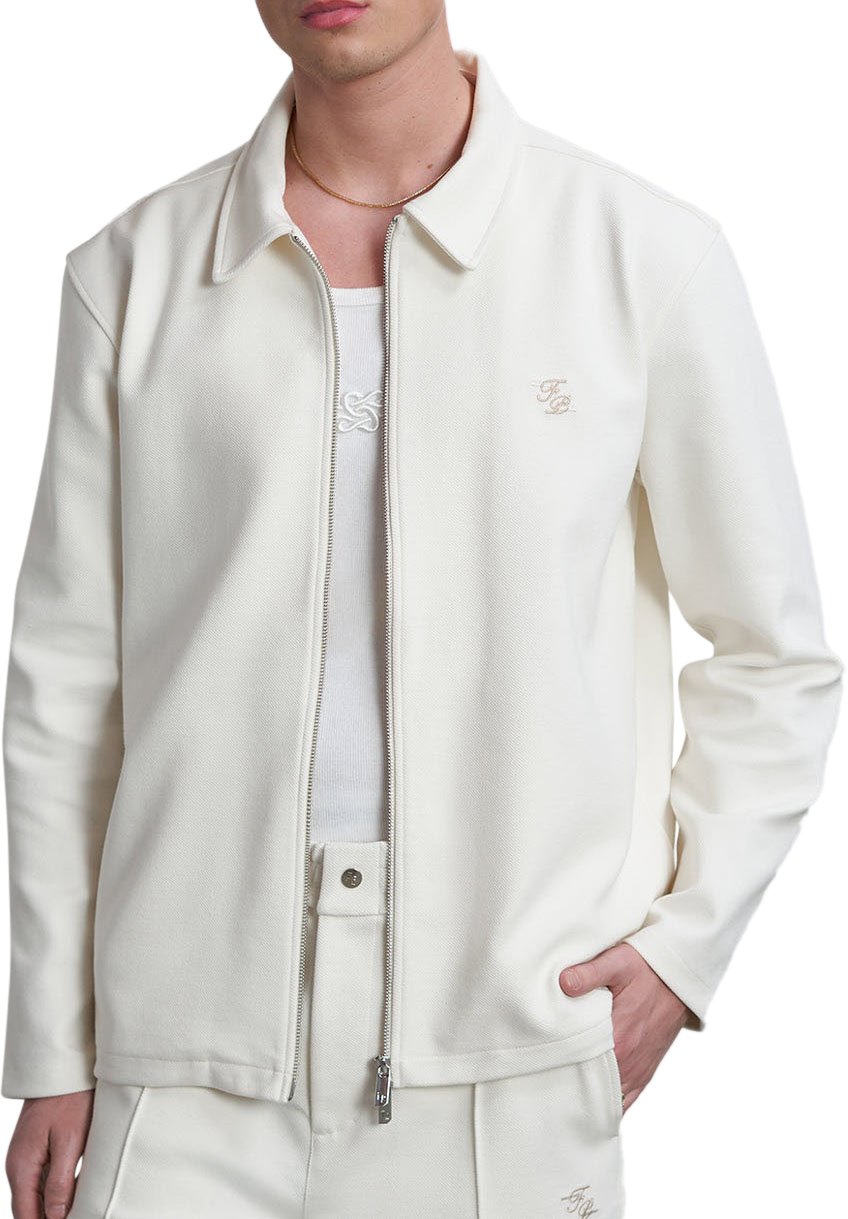 Filling Pieces Coach Jacket Antique White Wit
