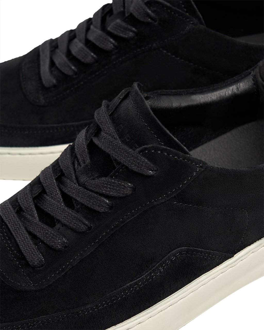 Filling Pieces Mondo Organic Suede Black Zwart