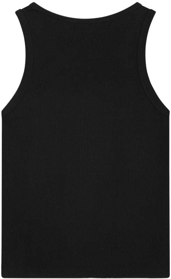 Filling Pieces Tank Top Knot Black Zwart