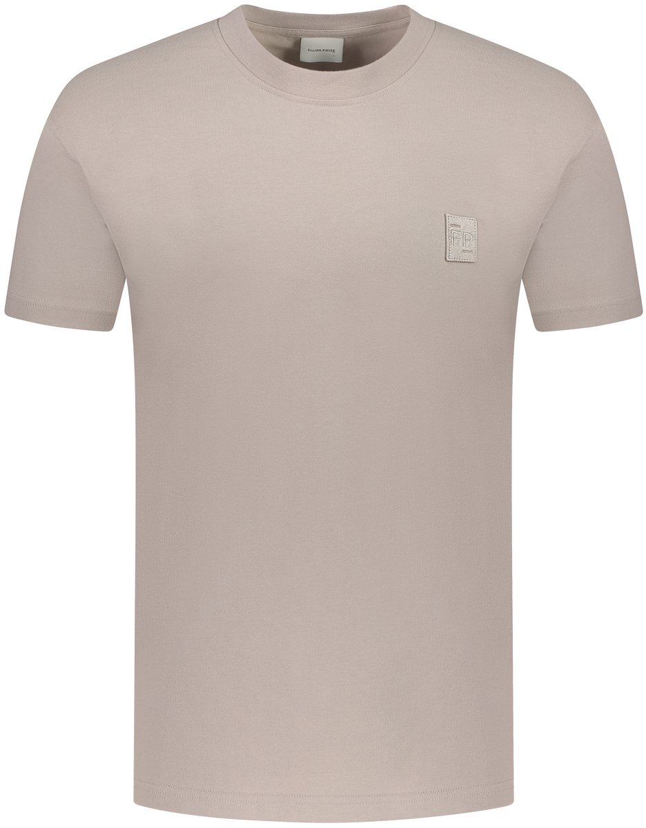 Filling Pieces T-shirt Beige Beige