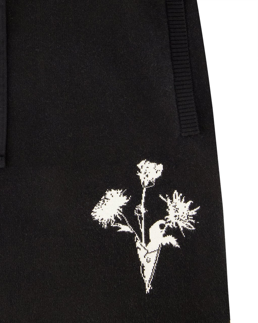 Filling Pieces Knit Shorts Gardener Black Zwart