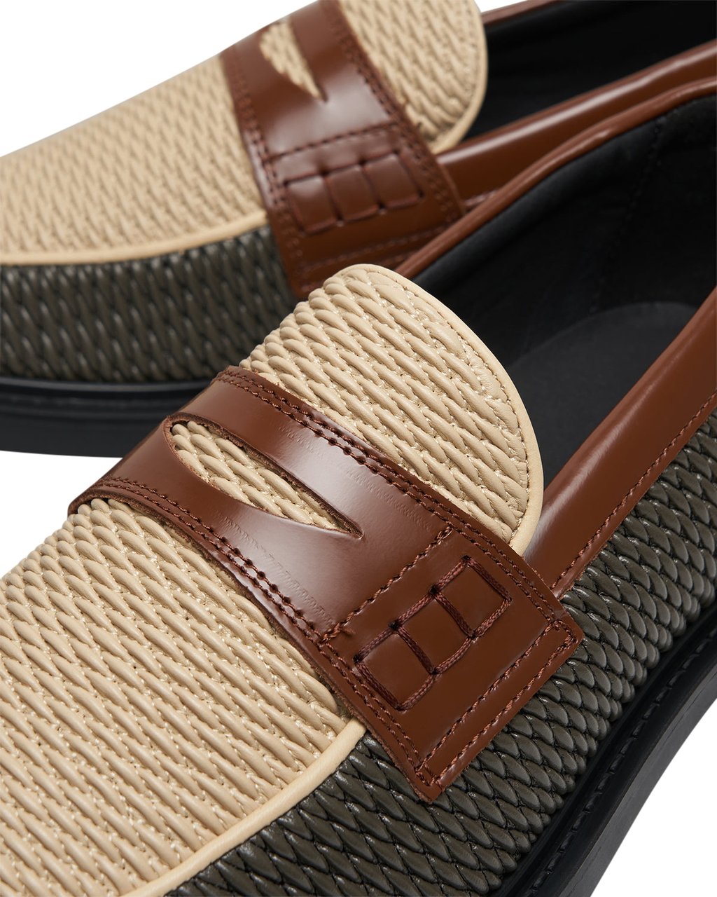 Filling Pieces Loafer Reed Beige / Green Beige