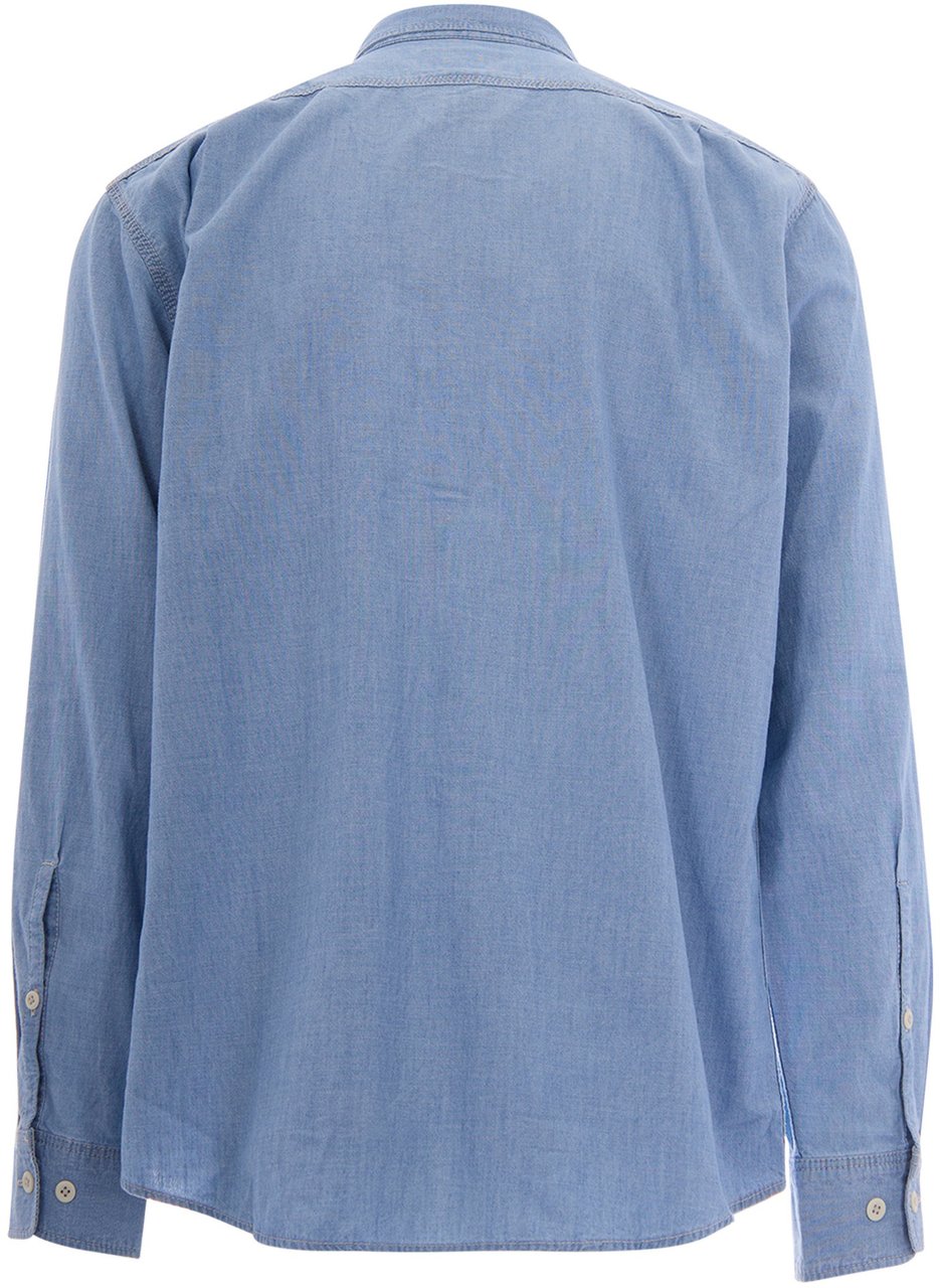 Filson Shirts Light Indigo Chambray Blauw