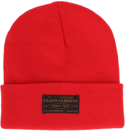 Filson Hats Red Rood