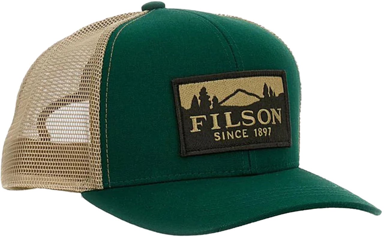 Filson Hats Pine / Brown Donkergroen