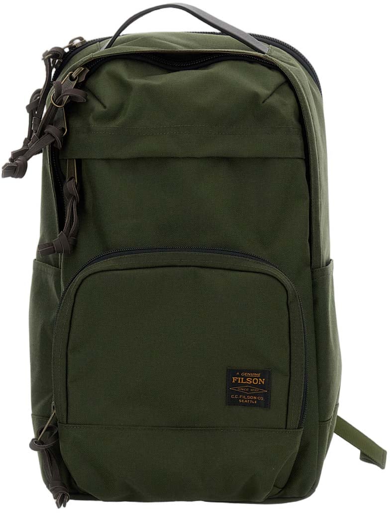 Filson Double-Layered Cordura Nylon Backpack with Padded Laptop Pocket Groen
