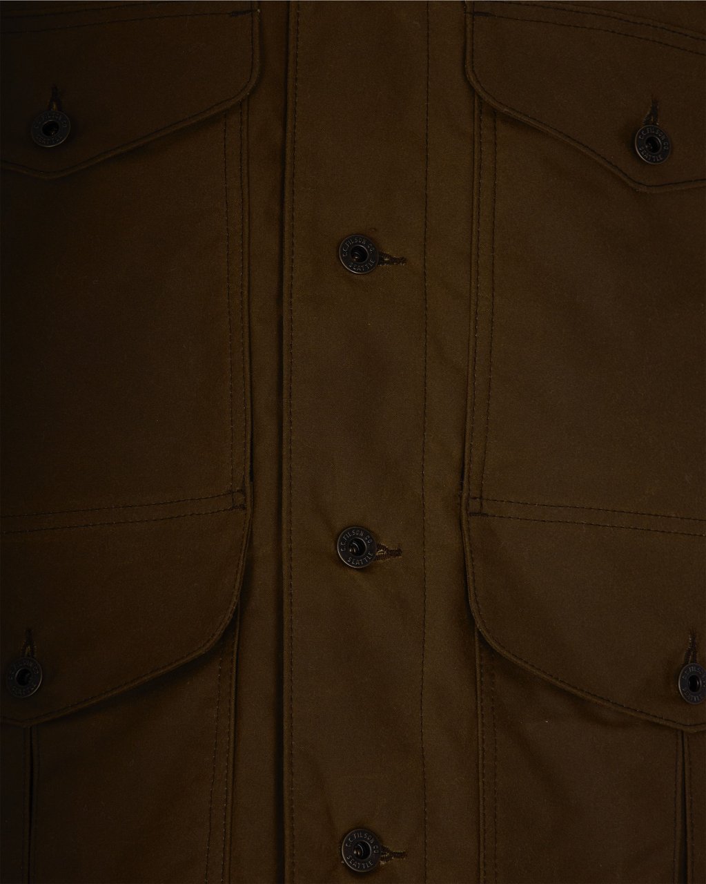 Filson Coats Dark Tan Beige