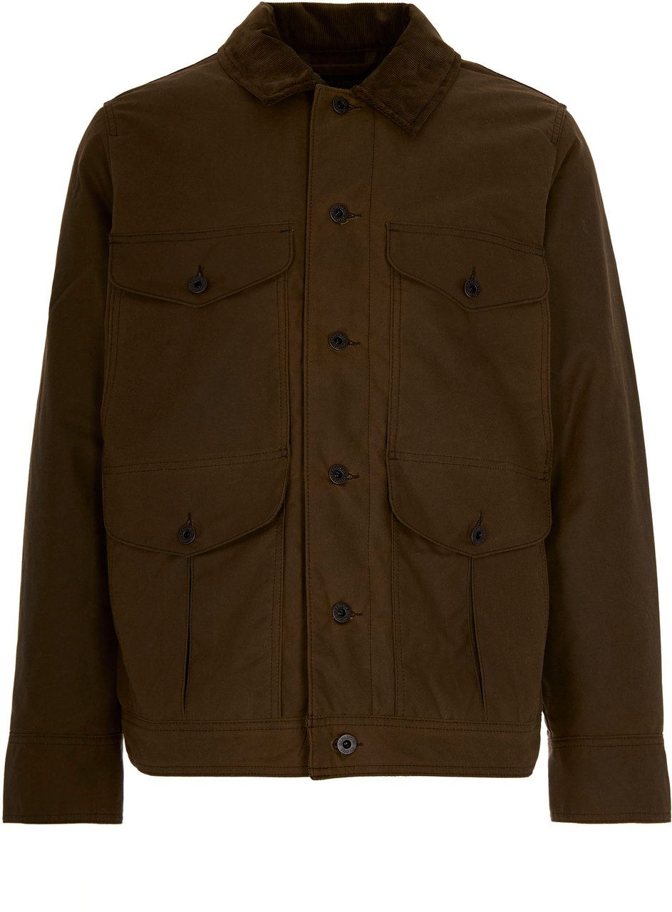 Filson Coats Dark Tan Beige