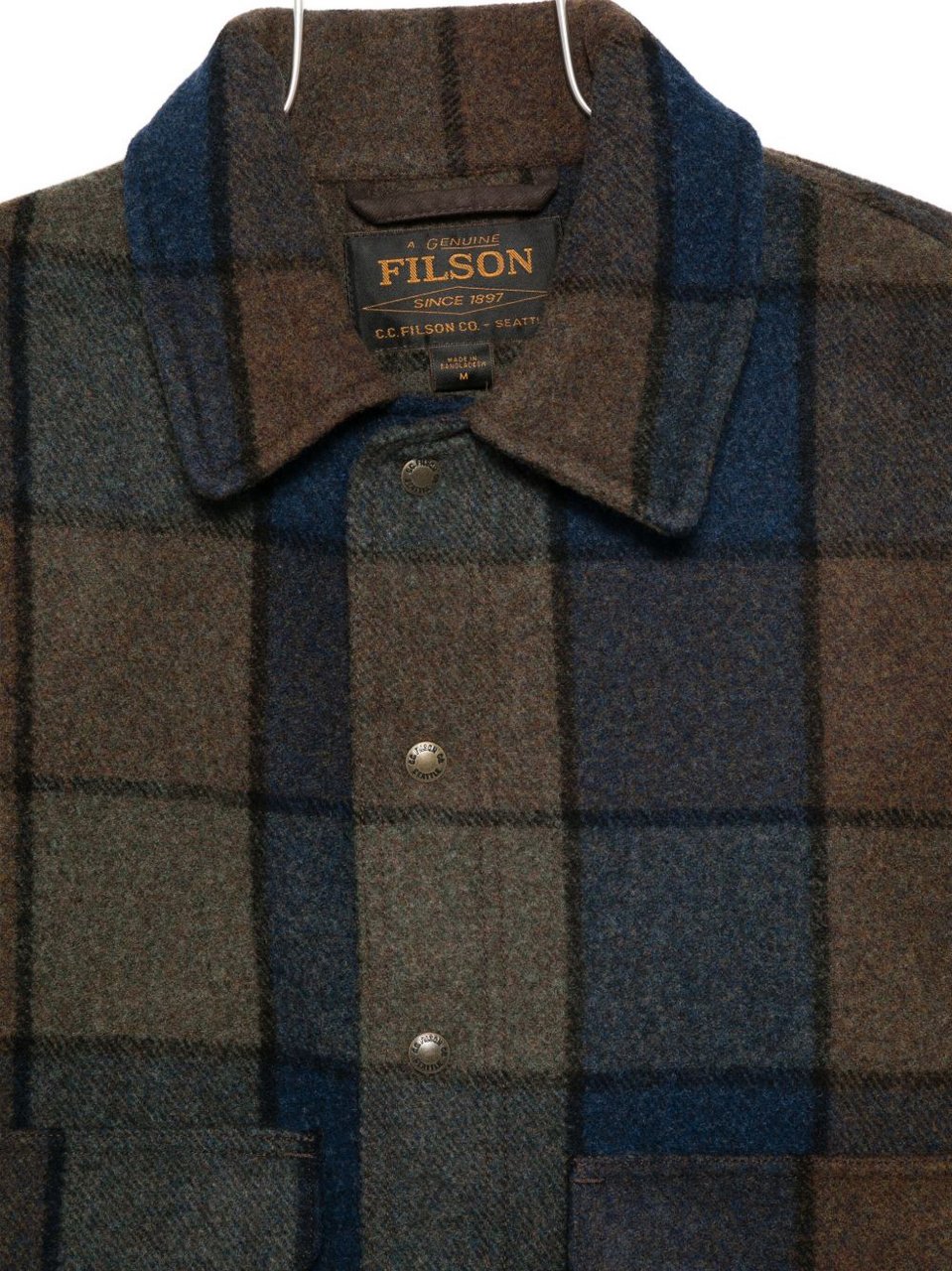 Filson Jackets Blue Blauw