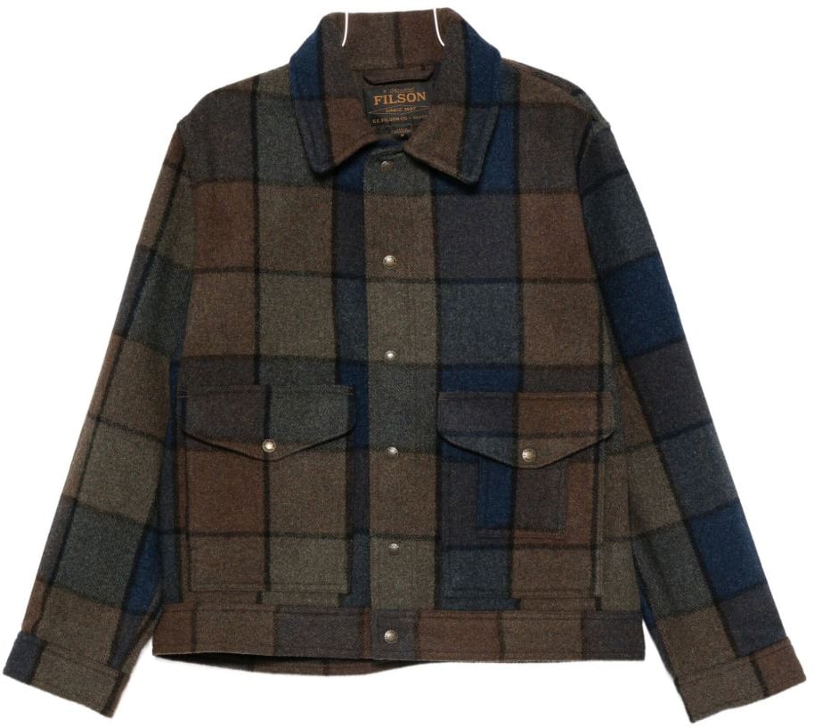Filson Jackets Blue Blauw