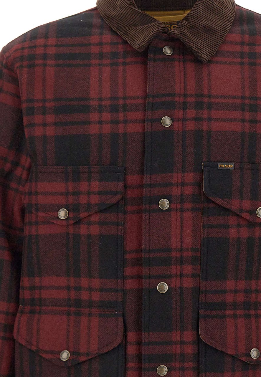 Filson Jackets Red Maroon