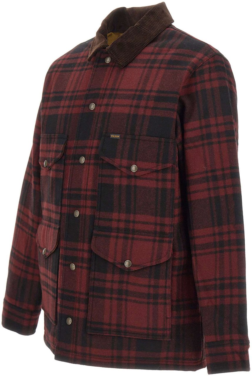 Filson Jackets Red Maroon
