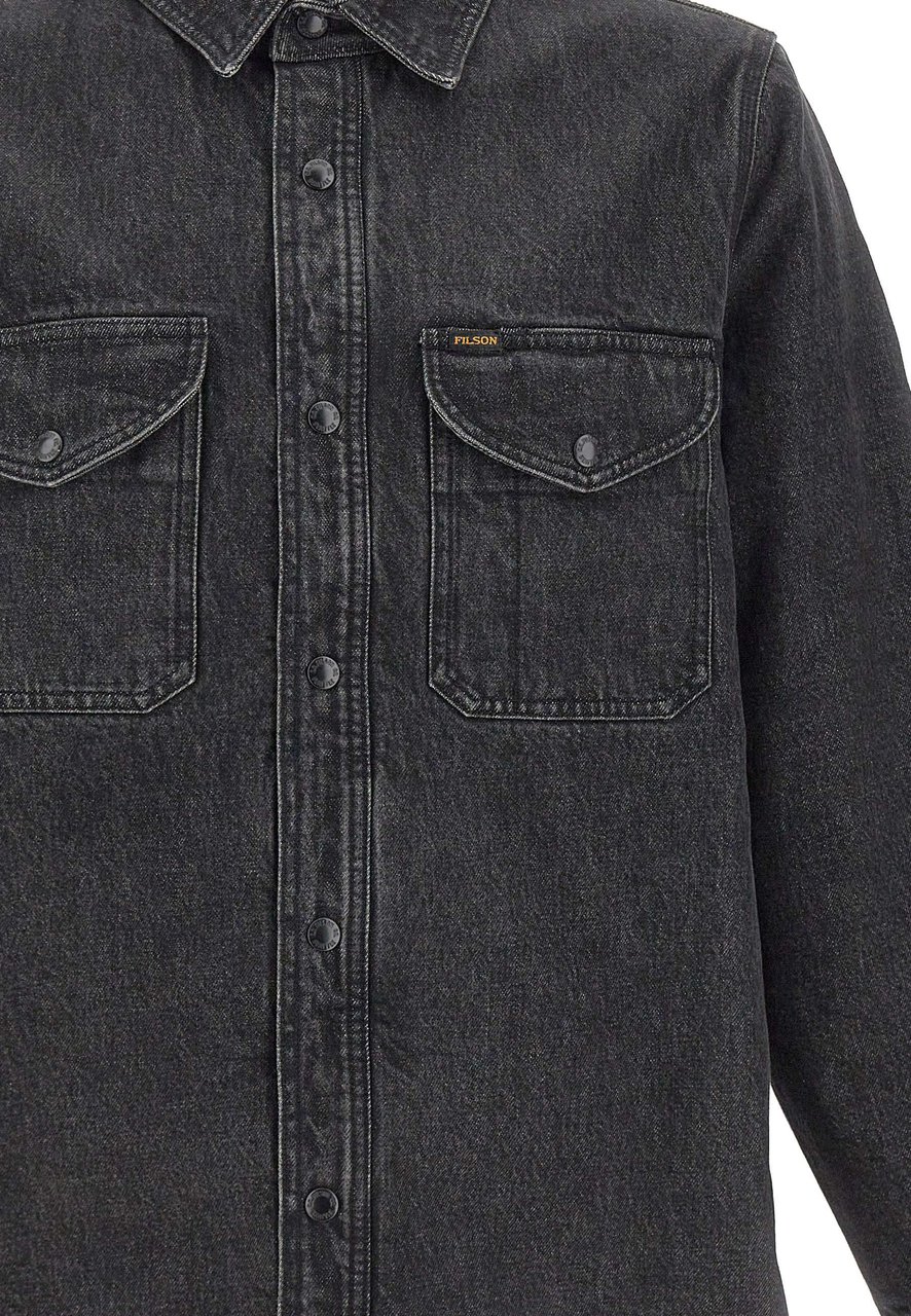 Filson Jackets Black Donkergrijs