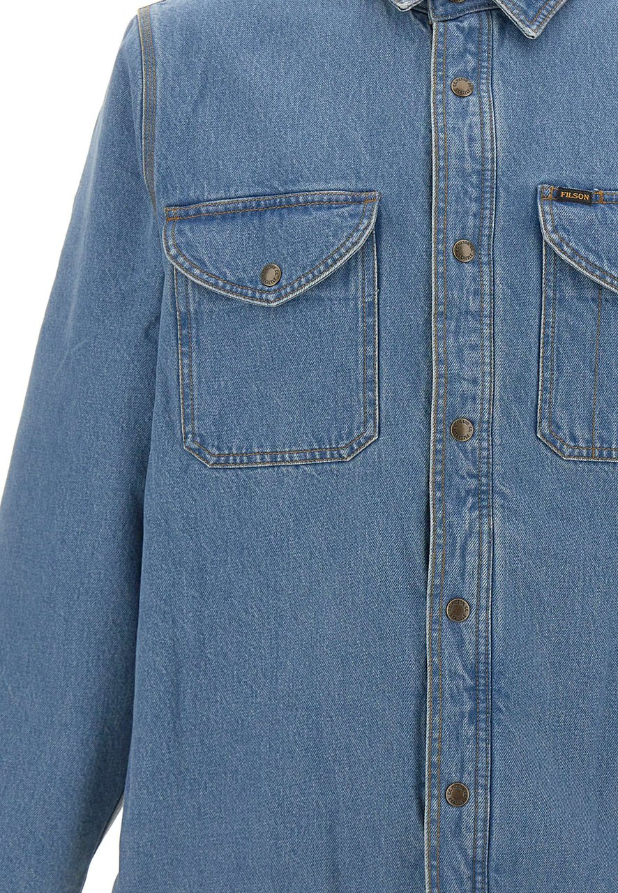 Filson Jackets Light Blue Blauw