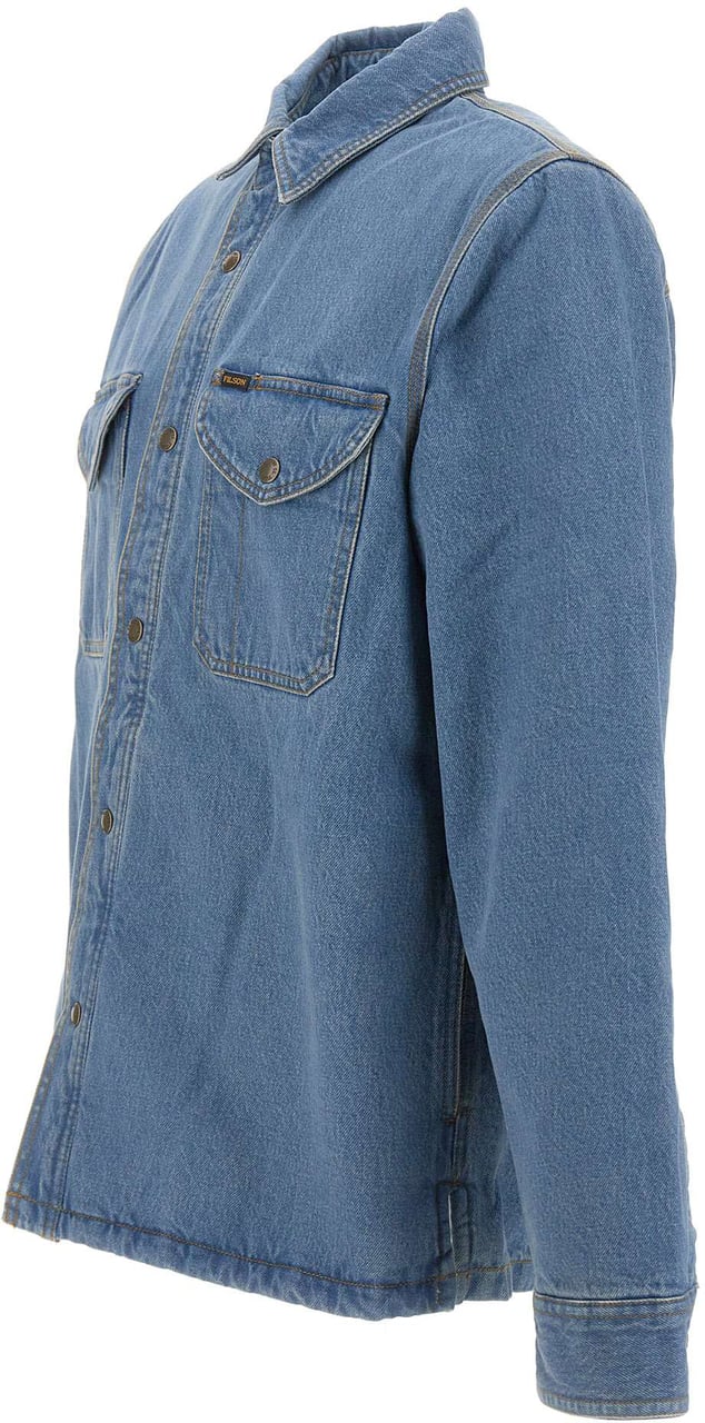 Filson Jackets Light Blue Blauw