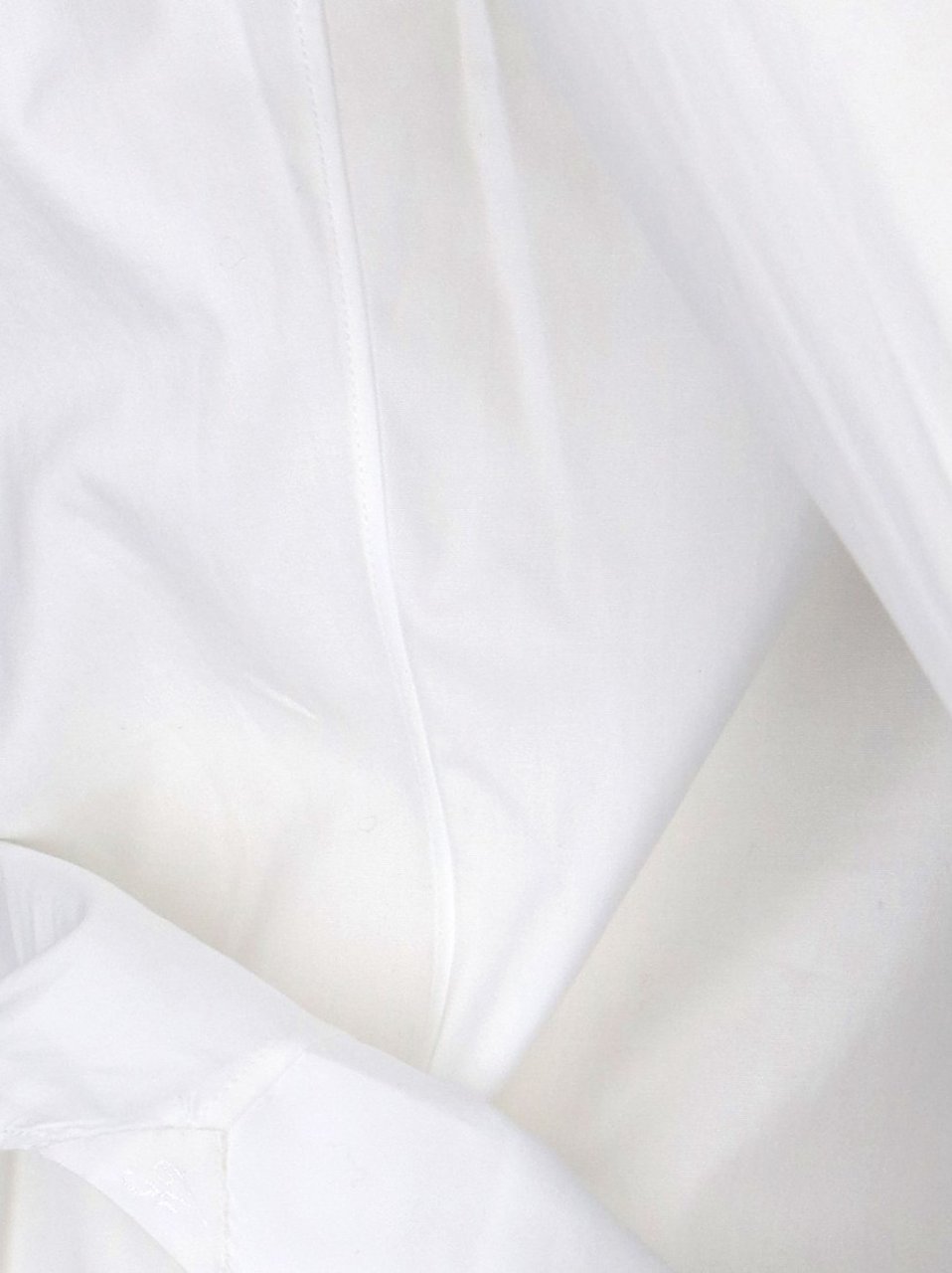 Finamore 1925 Napoli Classic White Cotton Shirt With Traditional Collar Wit