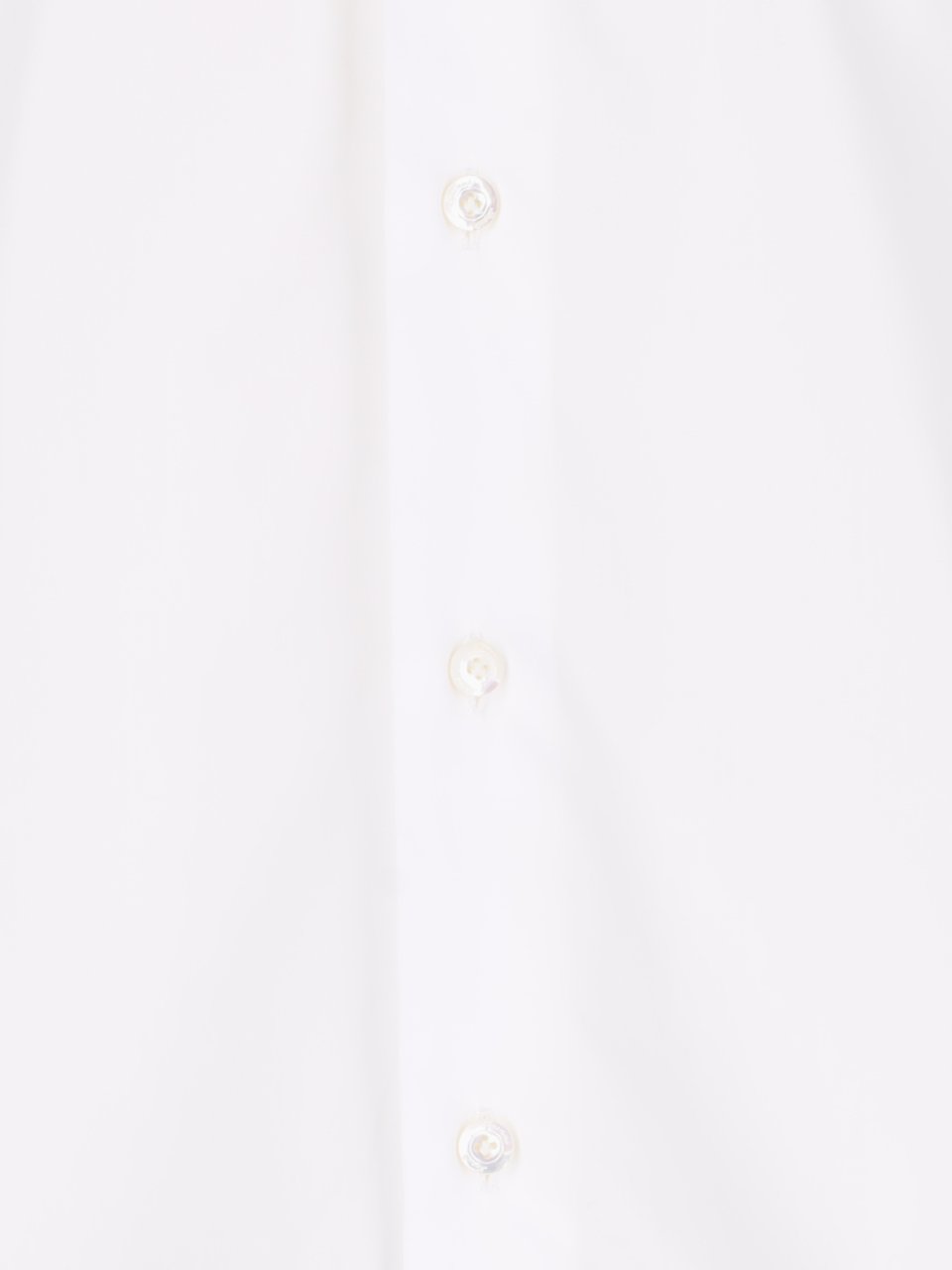 Finamore 1925 Napoli White Cotton Classic Shirt Wit