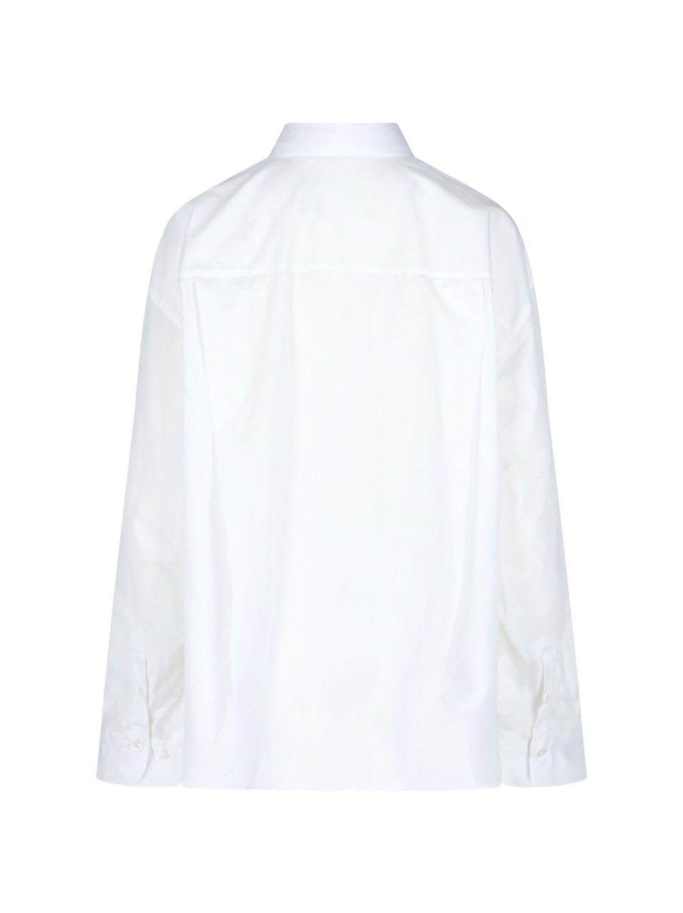 Finamore 1925 Napoli Oriana Oversized Shirt – White Wit