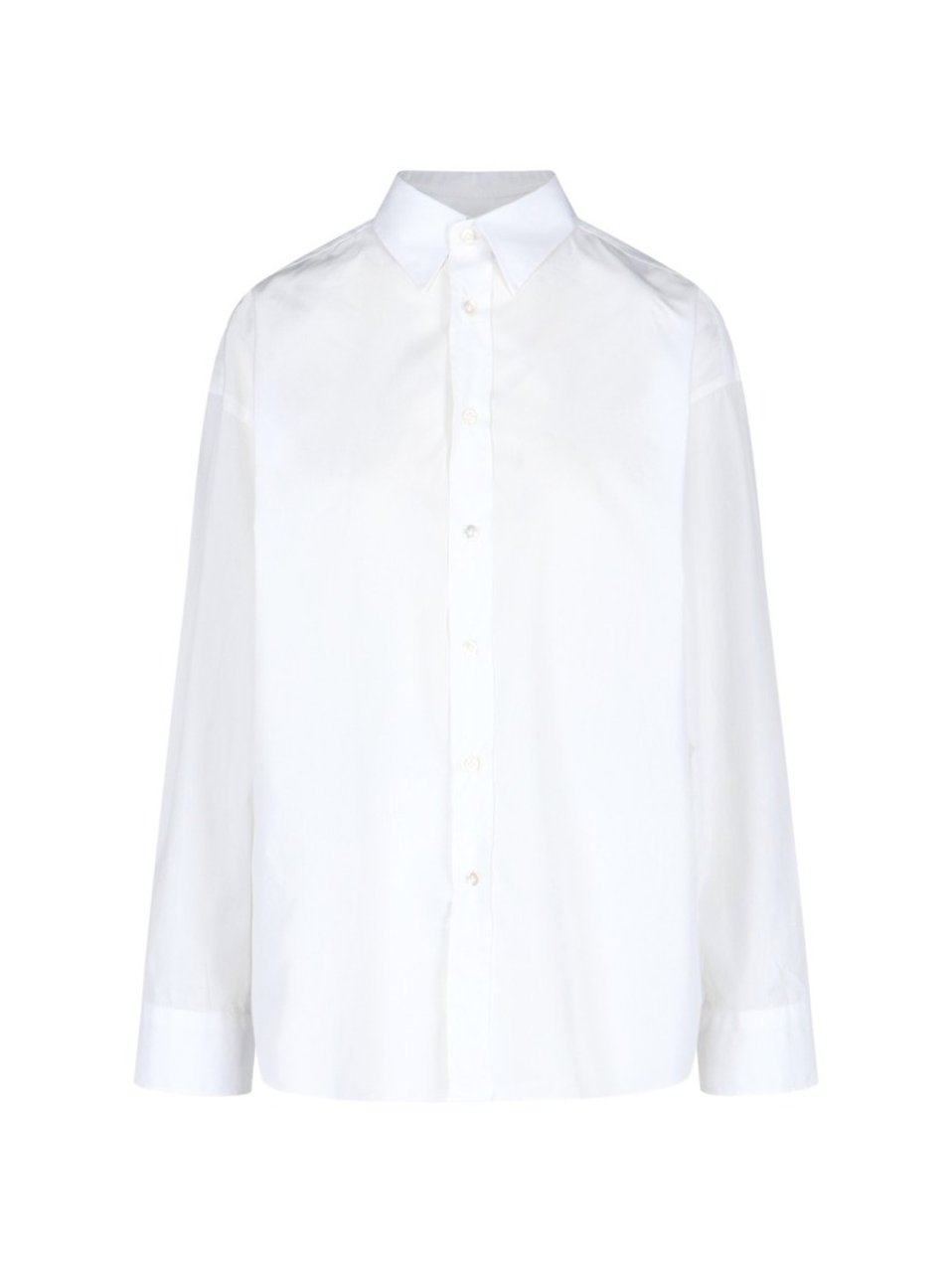 Finamore 1925 Napoli Oriana Oversized Shirt – White Wit