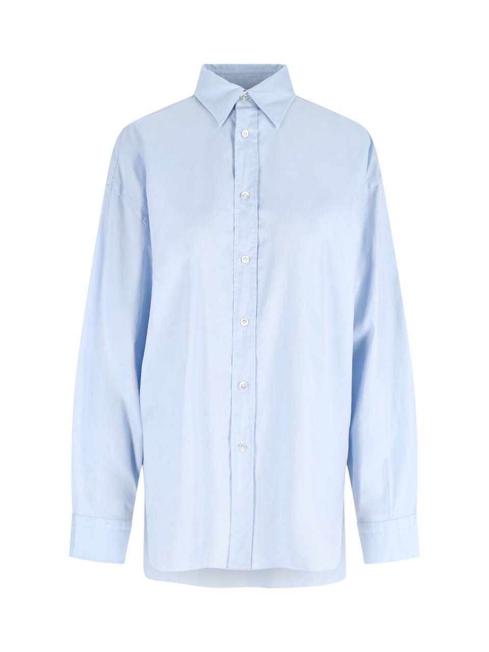 Finamore 1925 Napoli "Napoli" Shirt – Light Blue Blauw