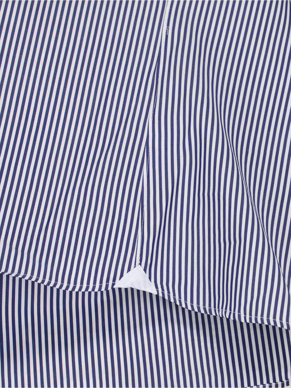Finamore 1925 Napoli "Lindsay" Blouse – Blue/White Blauw