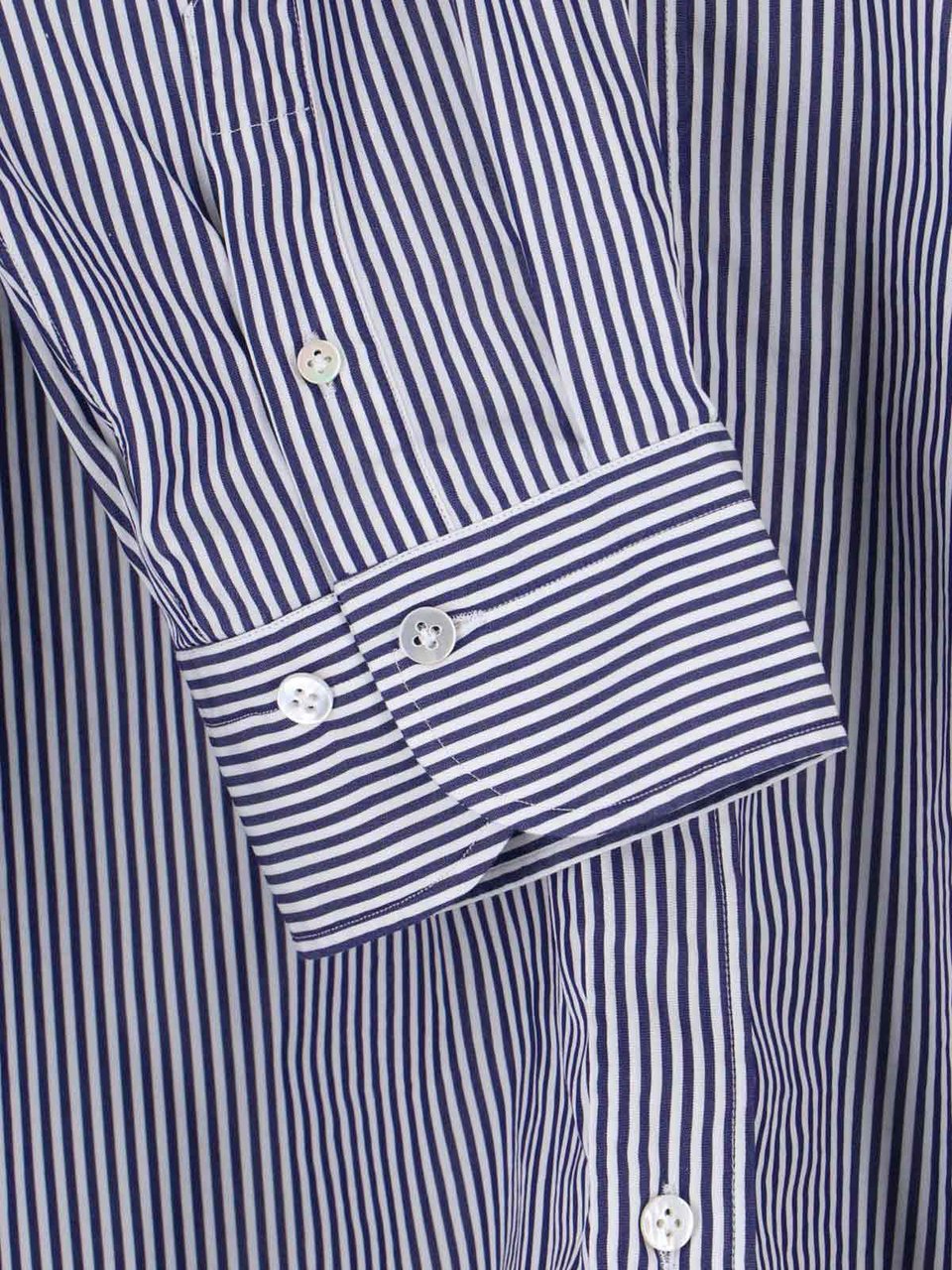 Finamore 1925 Napoli "Oriana" Shirt – Blue Blauw