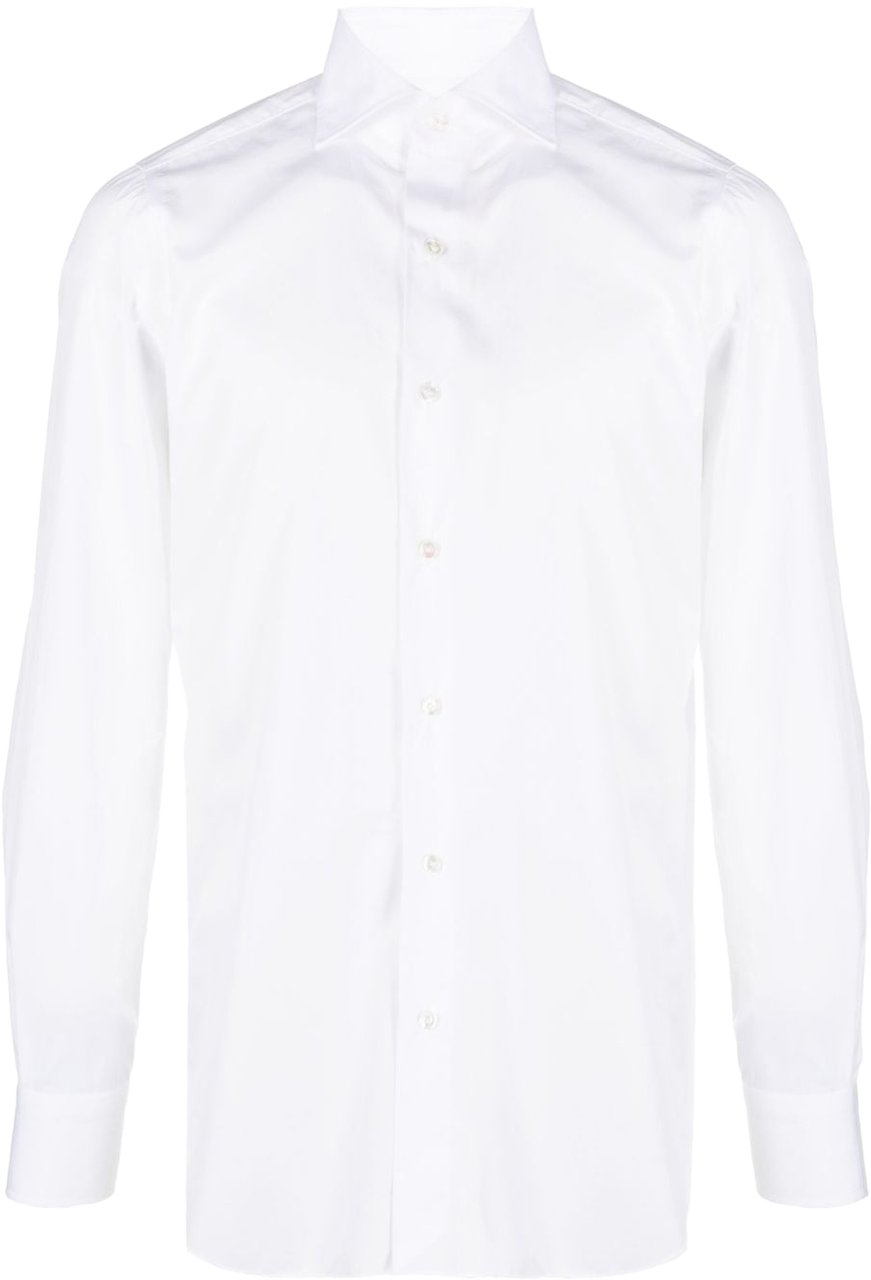 Finamore 1925 Napoli Shirts White Wit