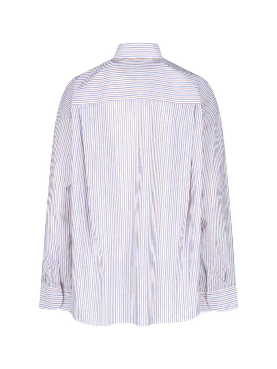 Finamore 1925 Napoli "Oriana" Oversize Shirt – White Wit