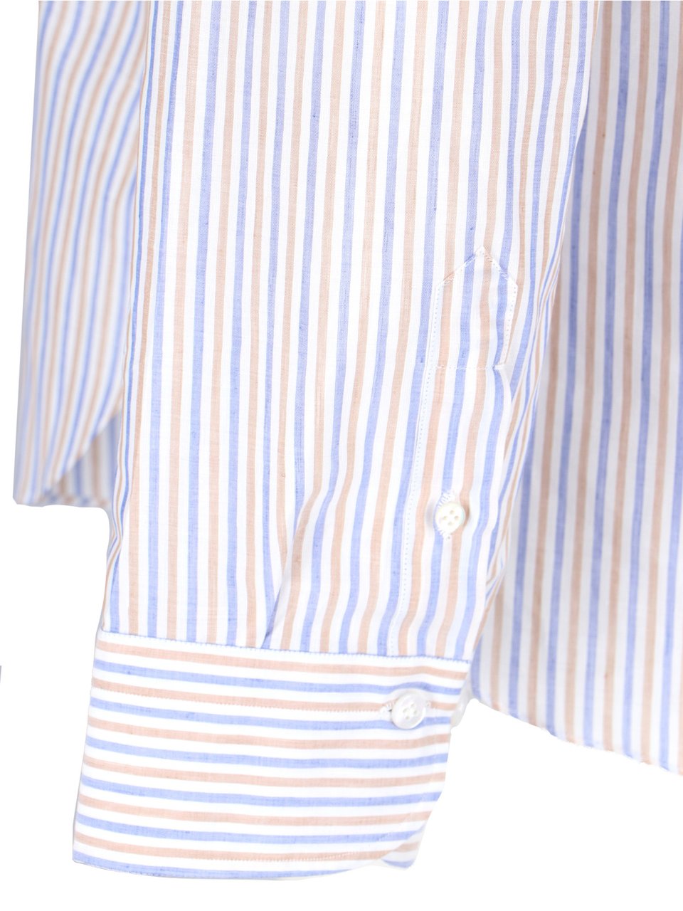 Finamore 1925 Napoli "Oriana" Oversize Shirt – White Wit
