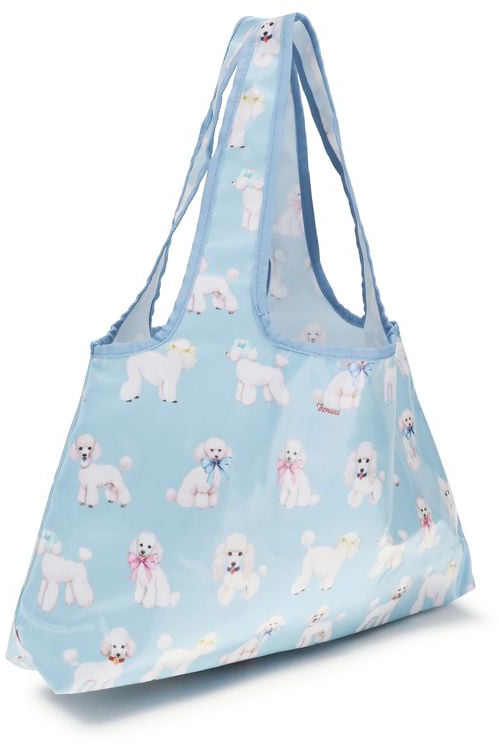 Fiorucci Blue Pvc Shoulder Bag Blauw
