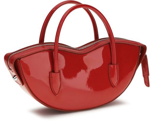Fiorucci Crescent-Shaped Handbag Rood