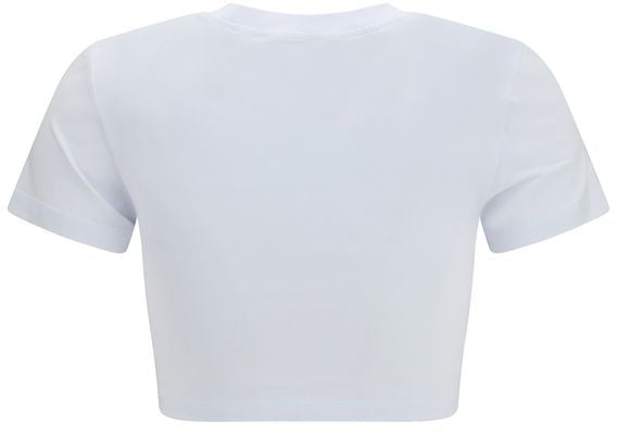 Fiorucci White Cotton T-Shirt Wit