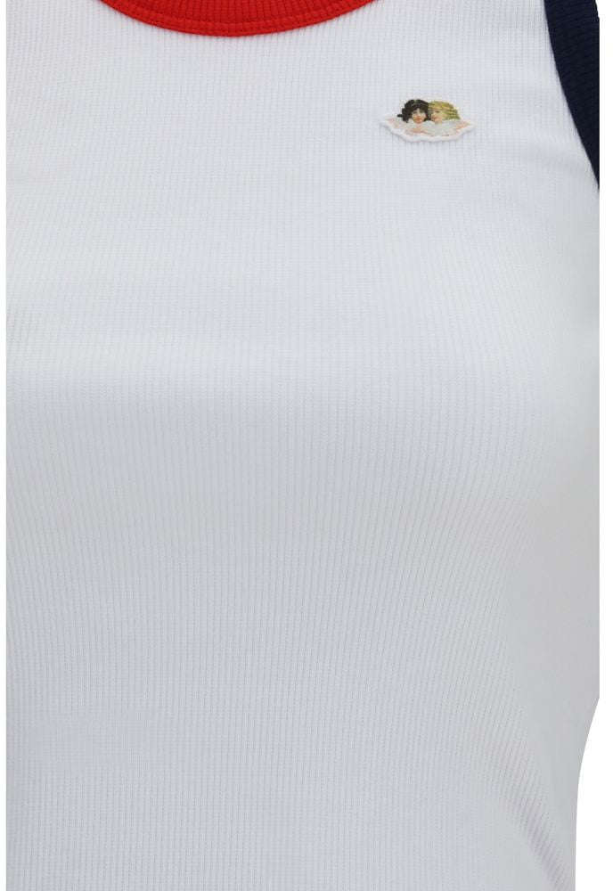 Fiorucci Multicolor Cotton Tank Tops Divers