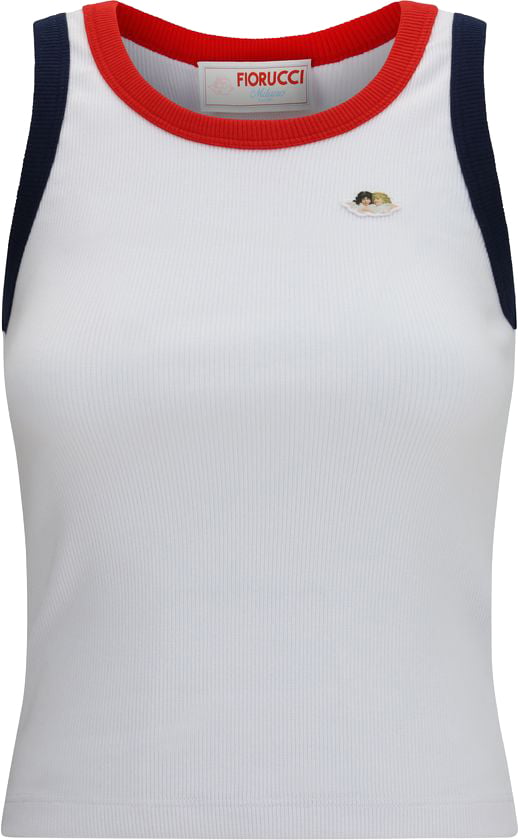 Fiorucci Multicolor Cotton Tank Tops Divers