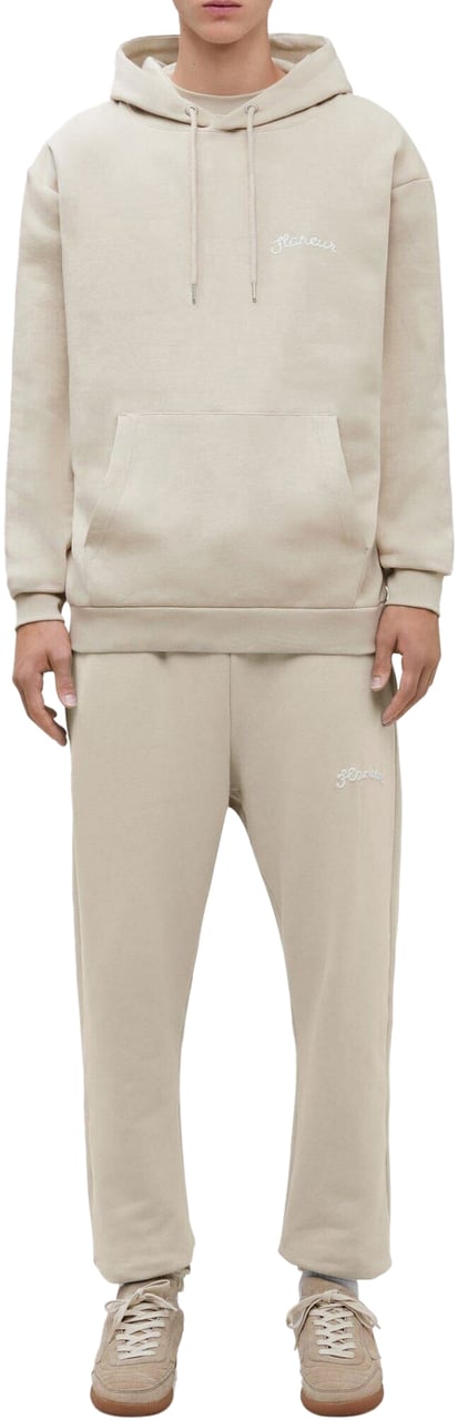 FLÂNEUR Signature Hoodie | Beige Beige