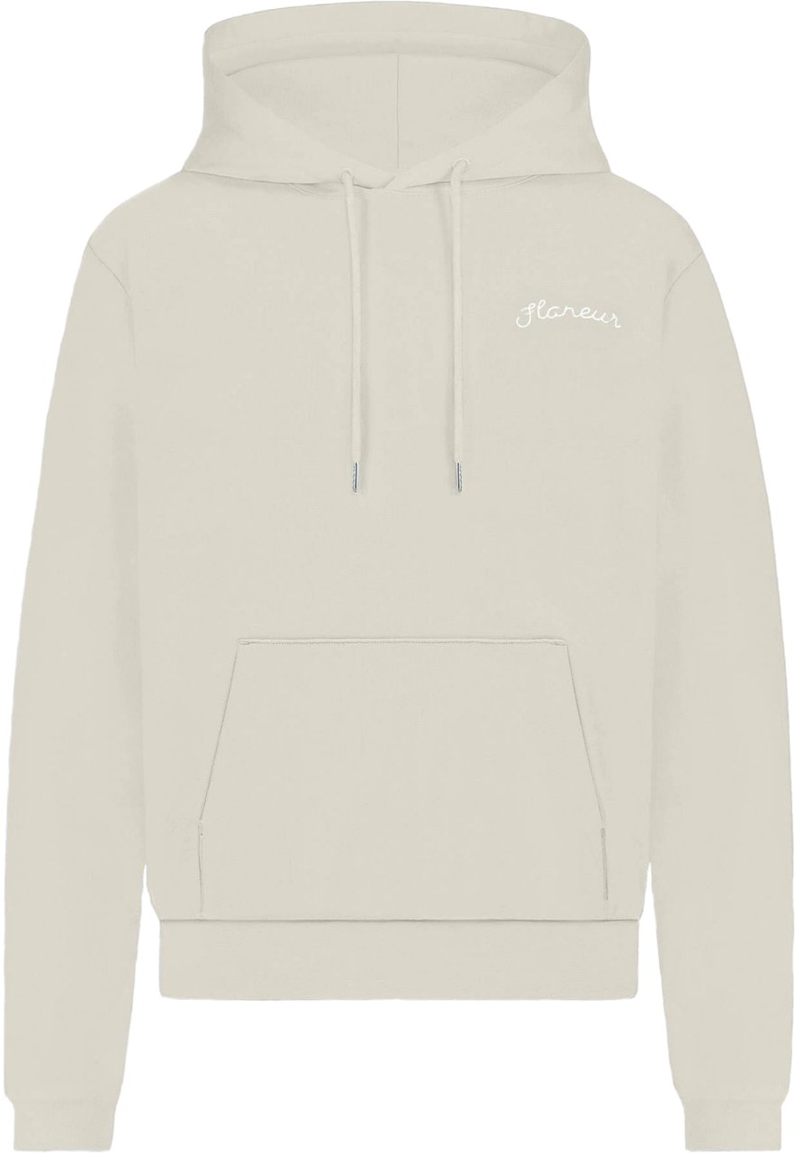 FLÂNEUR Signature Hoodie | Beige Beige