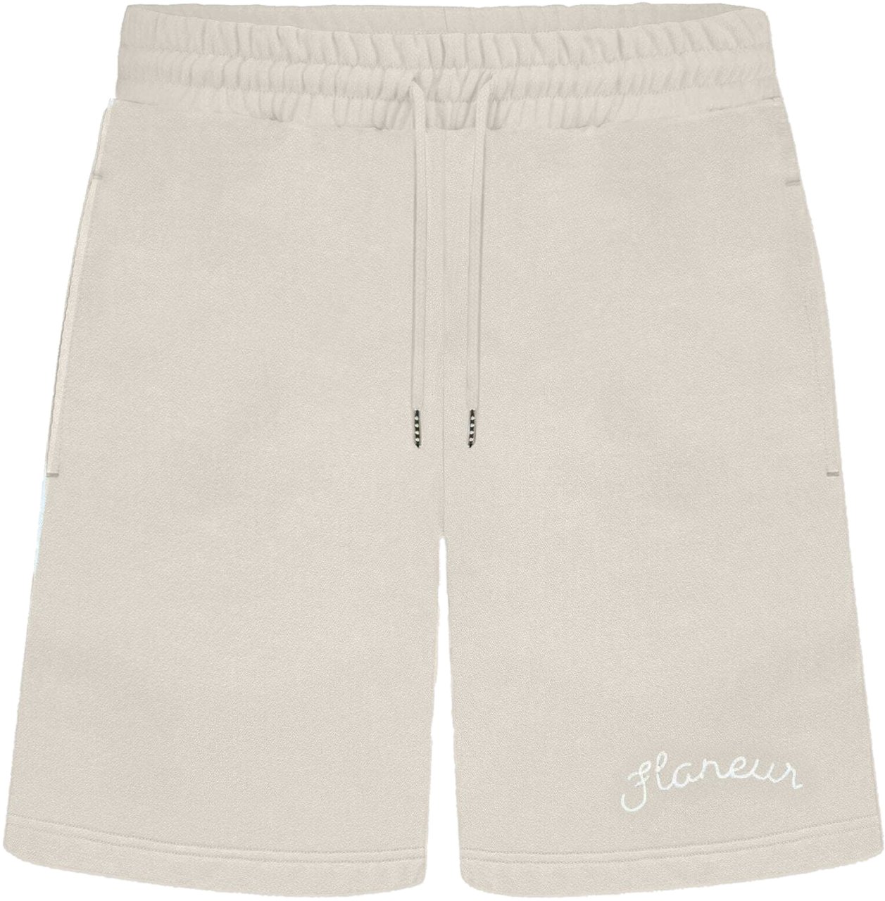 FLÂNEUR Signature Shorts | Beige Beige