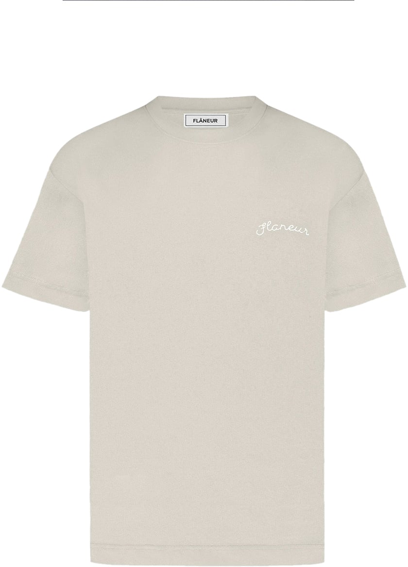 FLÂNEUR Signature T-Shirt | Beige Beige