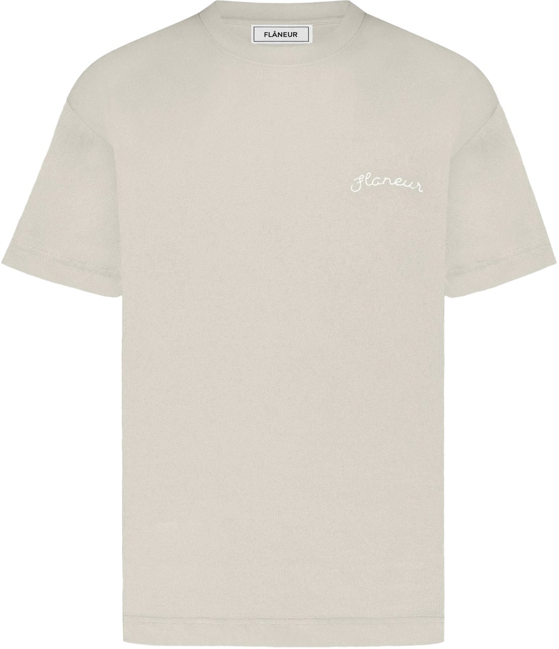 FLÂNEUR Signature T-Shirt | Beige Beige